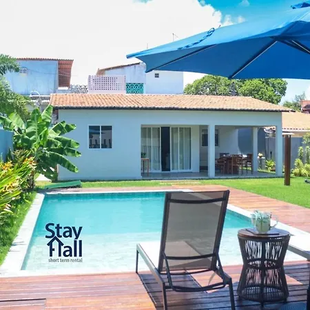 Casa C Piscina Privada+Churrasq-4Qrts Serrambi-086-2